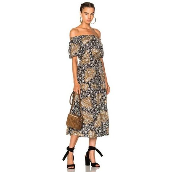 A.L.C Doris Off the‎ Shoulders Dress - Picture 1 of 10